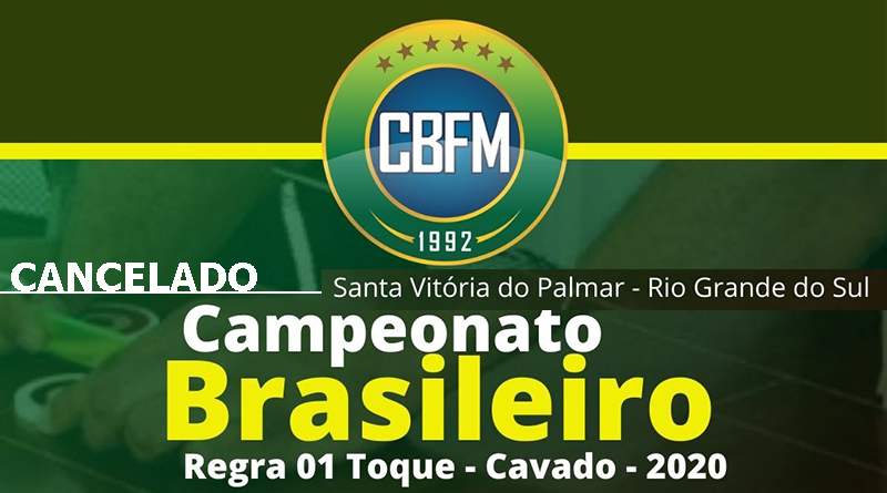 Campeonato Brasileiro, Regra 1 Toque – categoria cavado