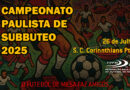 Corinthians sediará o Paulista de 2025 de Subbuteo